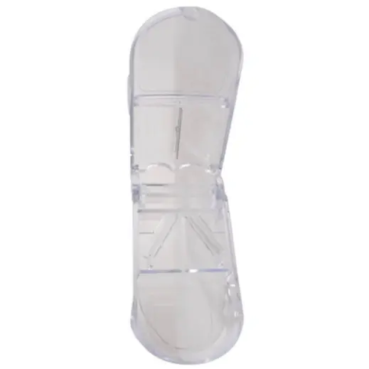 Transparent Pill Cutter Front Open